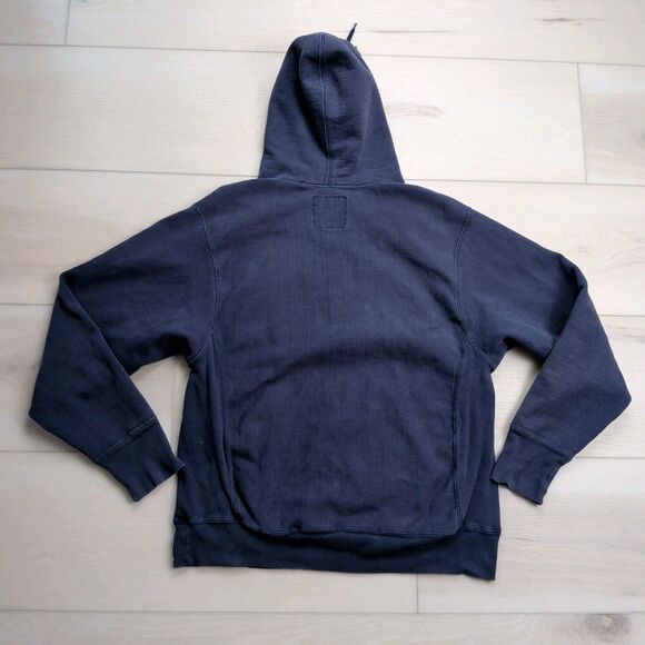 Vintage Steve & Barry's Virginia Cavaliers Hoodie Mens S Blue Heavyweight Y2K - Picture 4 of 11